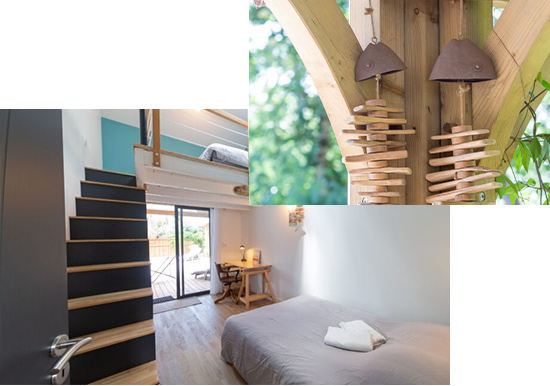 Maison Aquitaine chambres et décorations