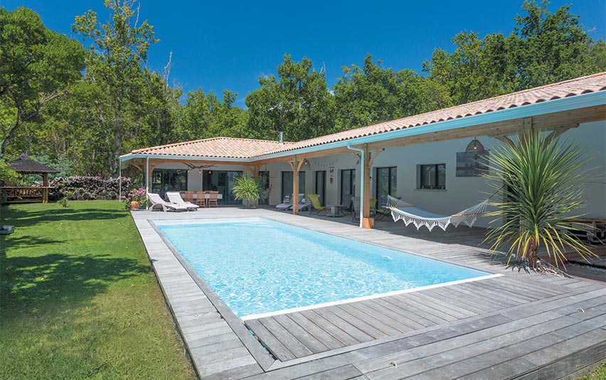 Maison Aquitaine piscine