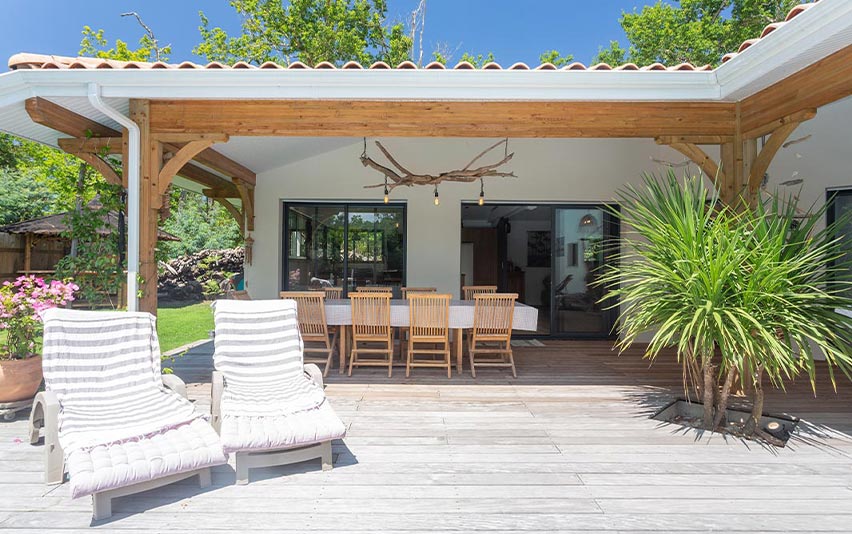 Maison Aquitaine terrace