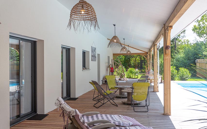 Maison Aquitaine terrace