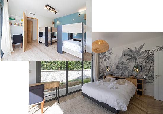 arcachon-chambre Maison Arcachonnaise chambres