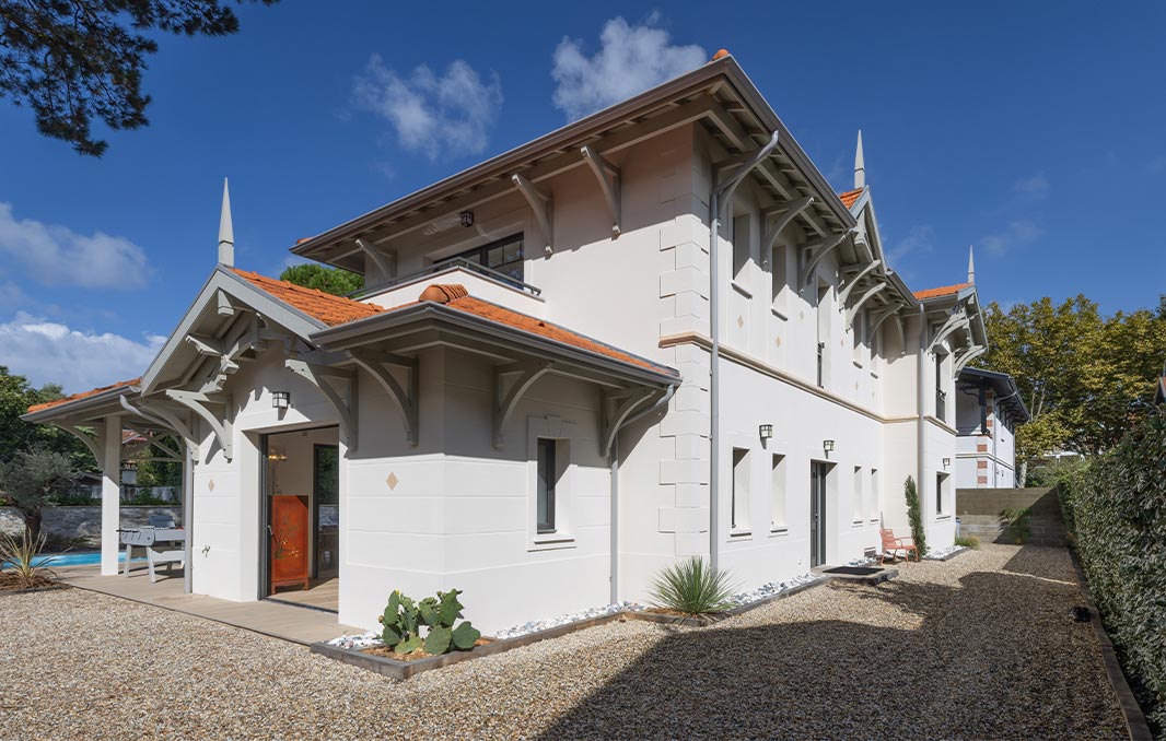 arcachon-dehors Maison Arcachonnaise extérieure