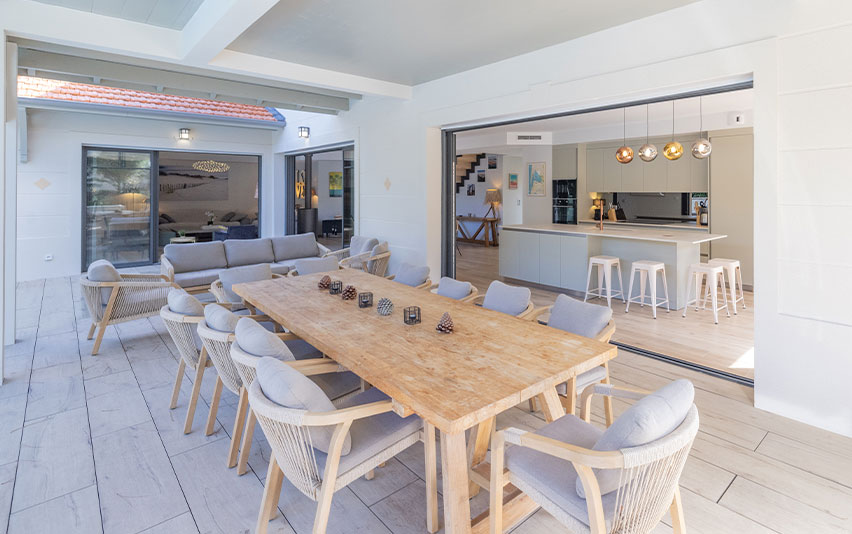 arcachon-dehors2 Maison Arcachonnaise salon extérieure