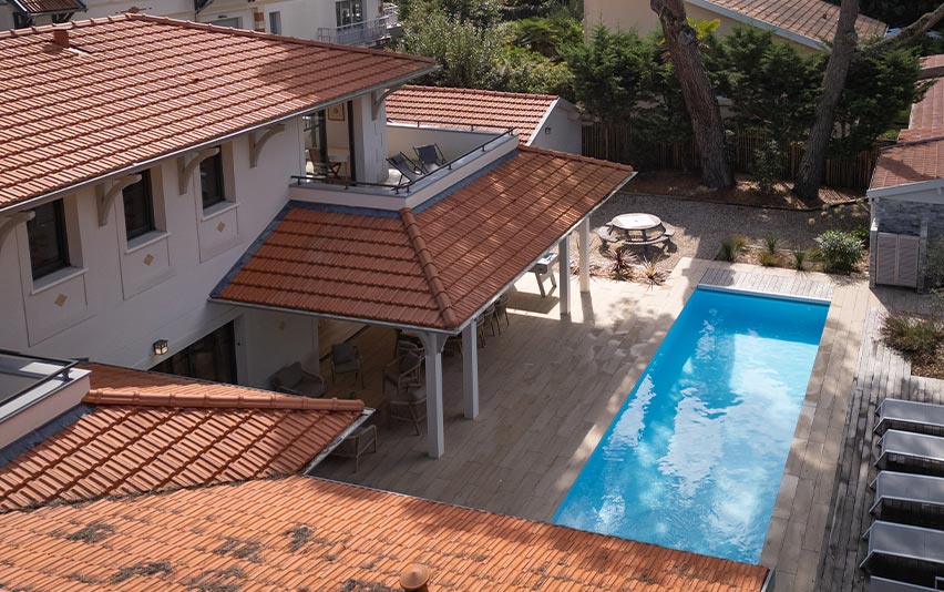 arcachon-dehors8 Maison Arcachonnaise piscine