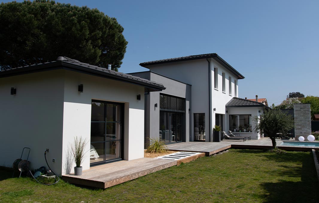 Maison Bordelaise jardin