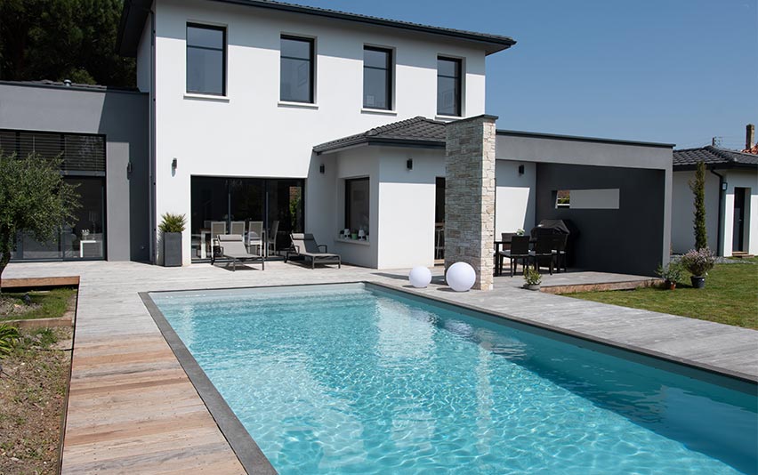 Maison Bordelaise Piscine