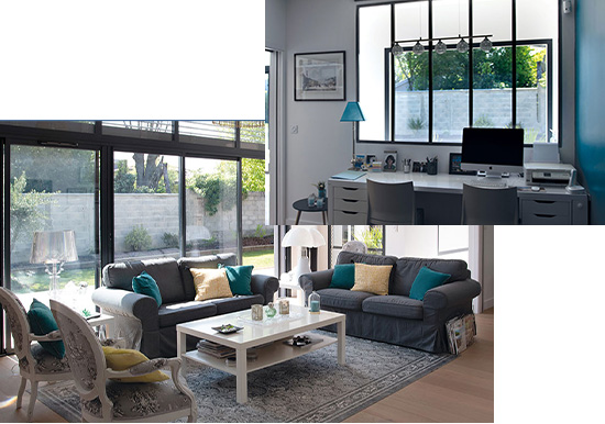 Maison Bordelaise Salon, bureau